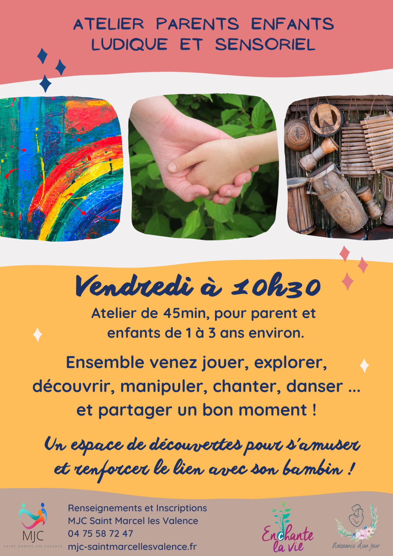 Atelier eveil parents enfants