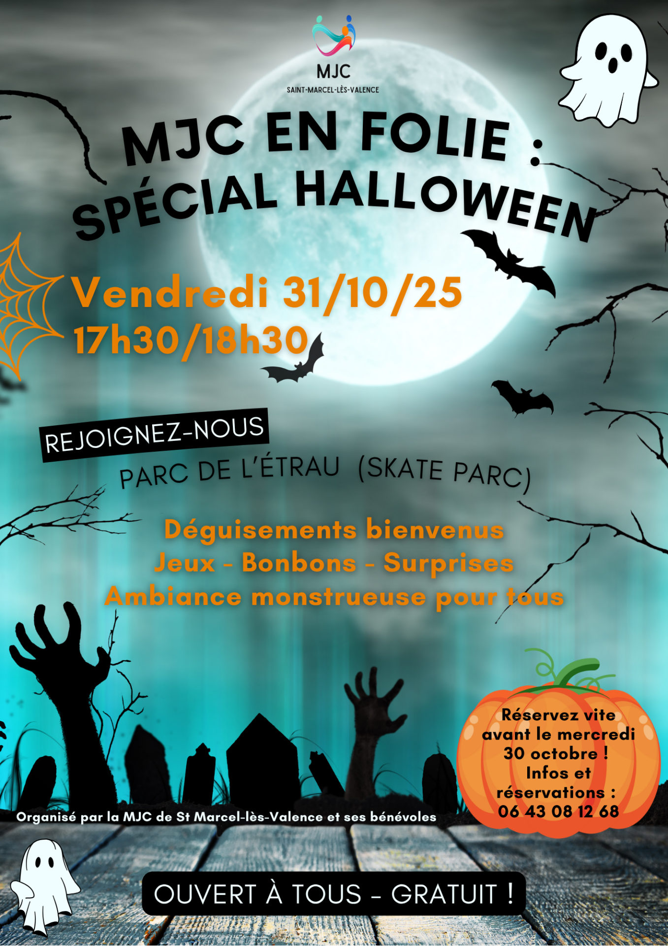 Affiche halloween mjc 2